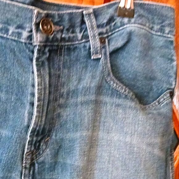 Men's Calvin Klein Bootcut Blue Jeans 34 Waist Inseam 32 - Picture 5 of 14